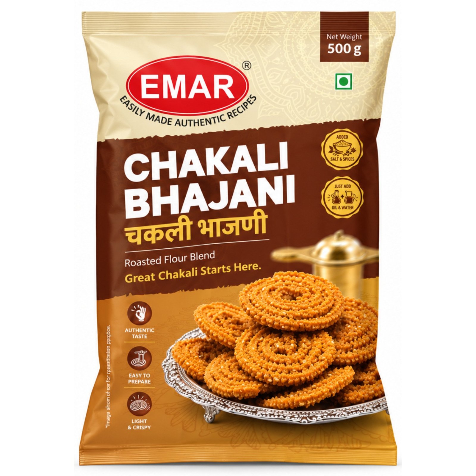EMAR Chakali Bhajani, 500 g pack