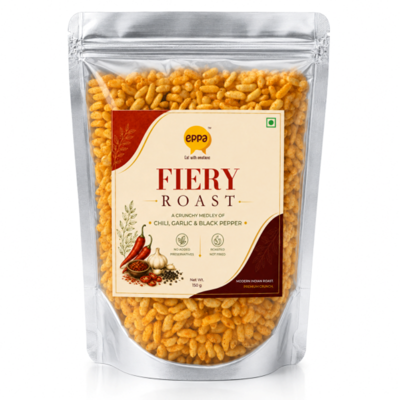 eppa Fiery Roast — chili, garlic and black pepper savory roast, 150 g